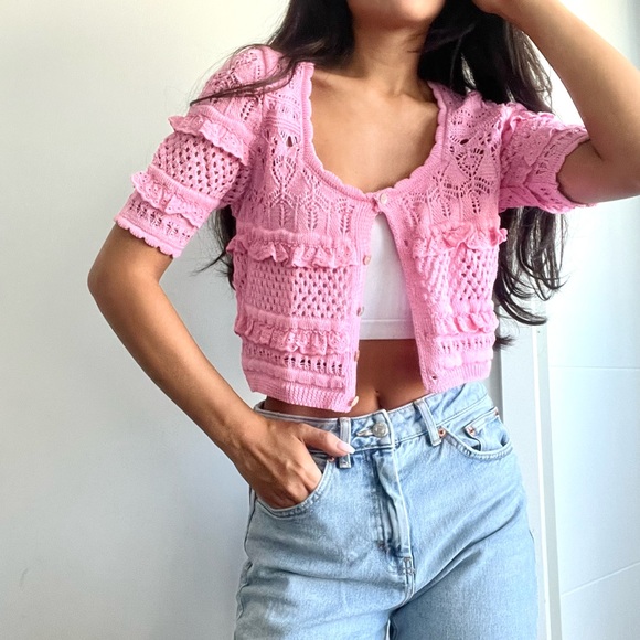 Zara Sweaters - ZARA cropped cardigan